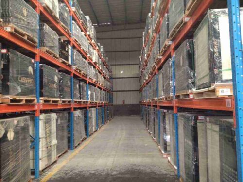 Heavy-Duty Warehouse Racking - Customizable Steel Pallet Rack System