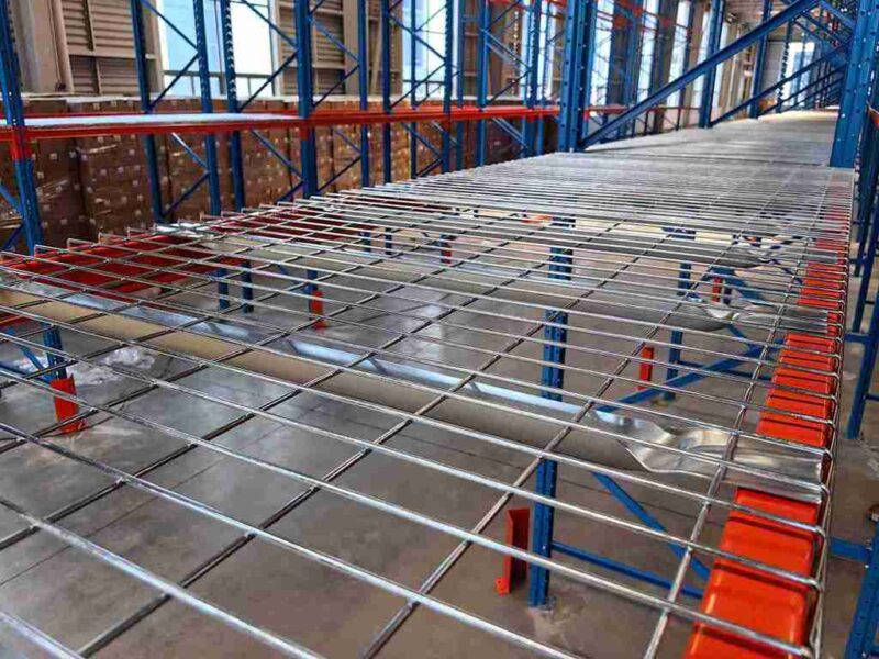 Heavy-Duty-Steel-Layer-Mesh-Pallet-Rack-for-Automated-Warehouse-Systems