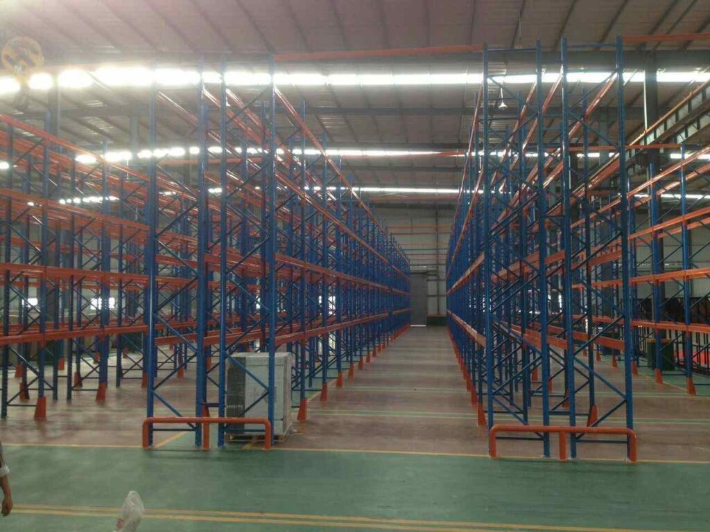 Single C beam racking deflection comparison for AGV precision docking