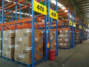 Welded ​​structural beam racking​​ for maximum durability in industrial storage​