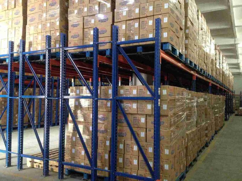 Double-deep-pallet-racking-system​​-for-high-density-industrial-storage