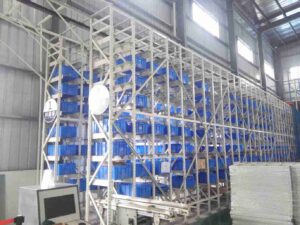 ​​Green warehouse automation​​ with AI robots reducing energy waste