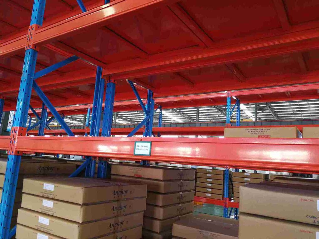 Cleanroom-compatible finishes for narrow aisle racking in pharma ensuring contamination control