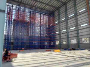 Pallet racking safety standards​​ - forklift impact protection