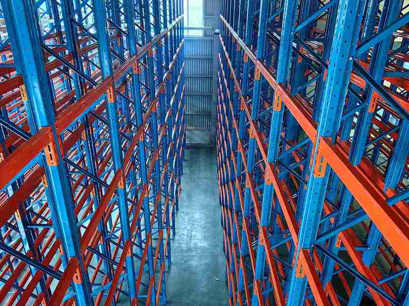 beam racking installation checklist VNA guide rail installation laser alignment steel rails automated warehouse narrow aisle precision
