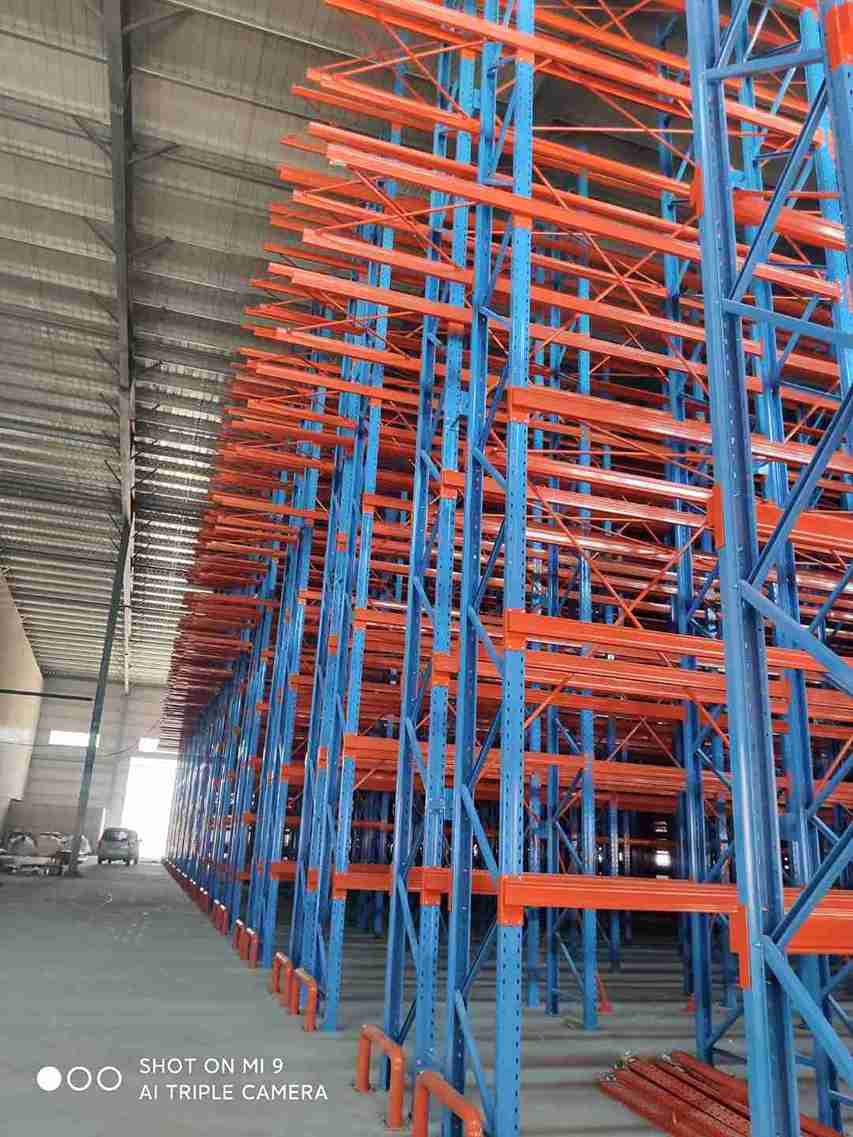 narrow aisle shelving systems selective racking with reach truck