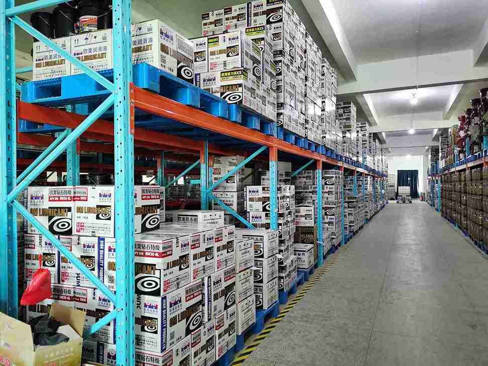​​Racking load capacity chart​​ example with weight limits per beam level