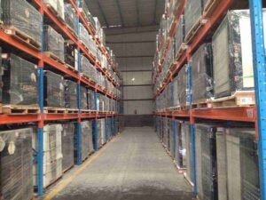 ​​affordable pallet racking options​​ - selective rack system in warehouse