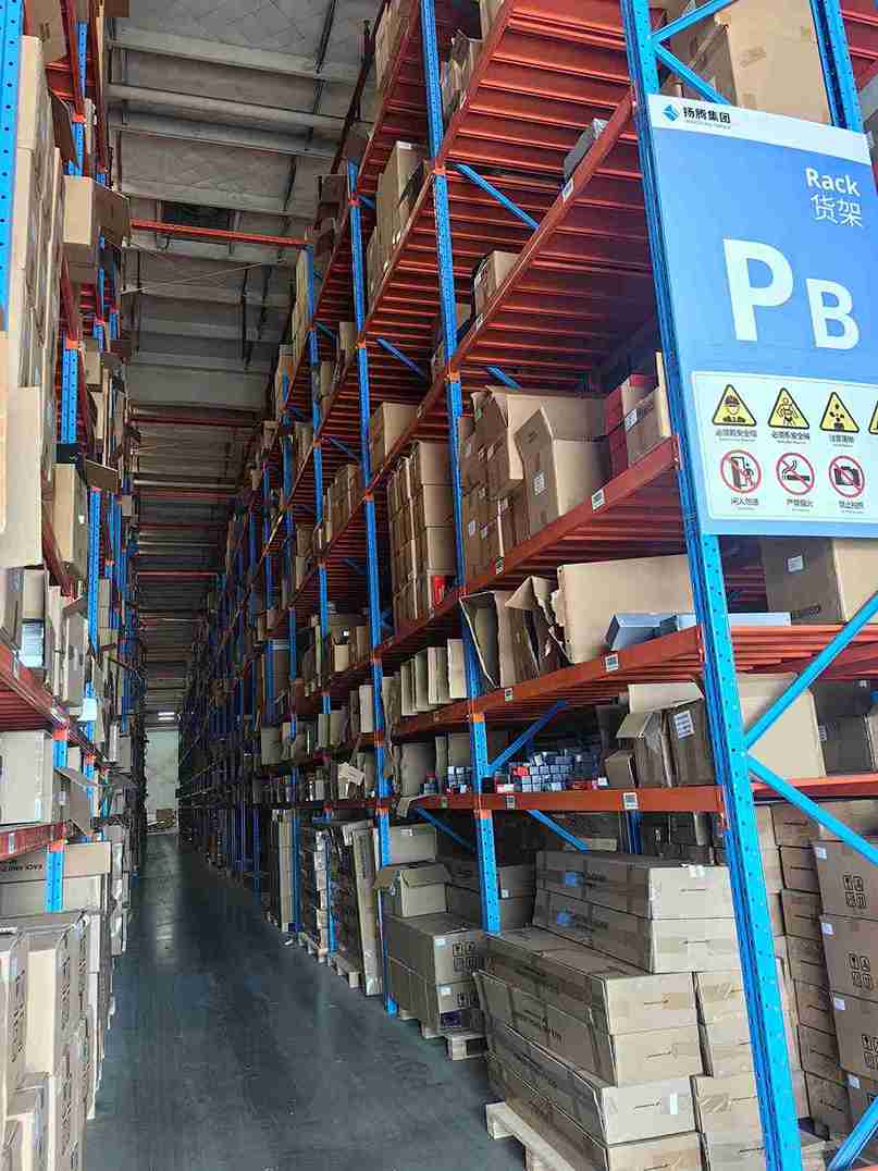 ​​warehouse productivity narrow aisles​​ layout optimization