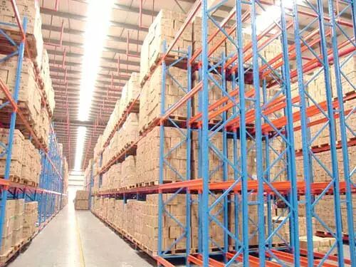 ​​high-density storage double deep racking system with reinforced structure​