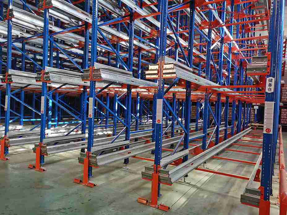 ​​shuttle racking financial planning​​ - automated storage system diagram