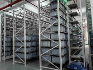 AGV racking - selective pallet storage system for automated warehouses