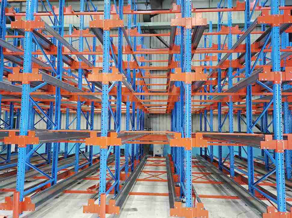 Custom engineered storage system from leading industrial racking companies