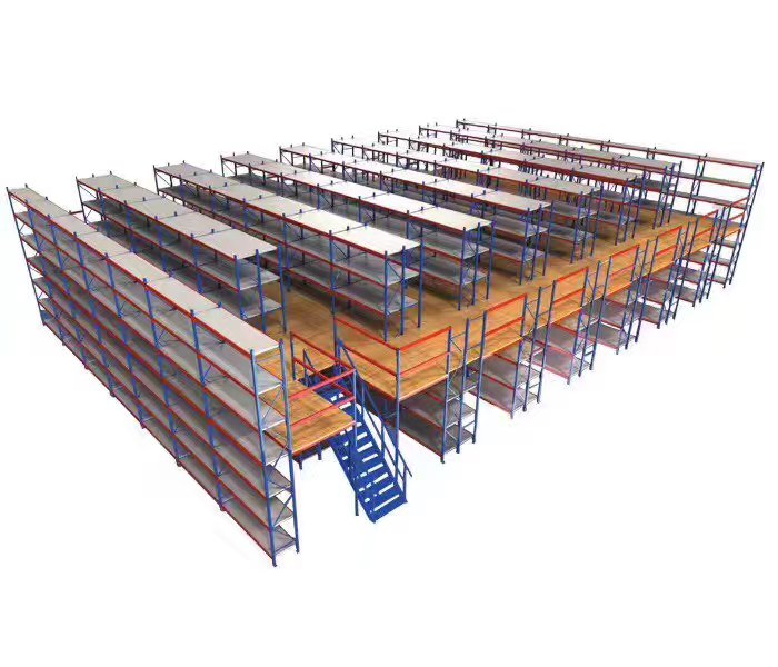 "Professional industrial racking installation for selective pallet racks"