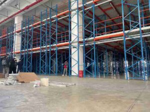 modular platform system for automated warehouses with AGV compatibility