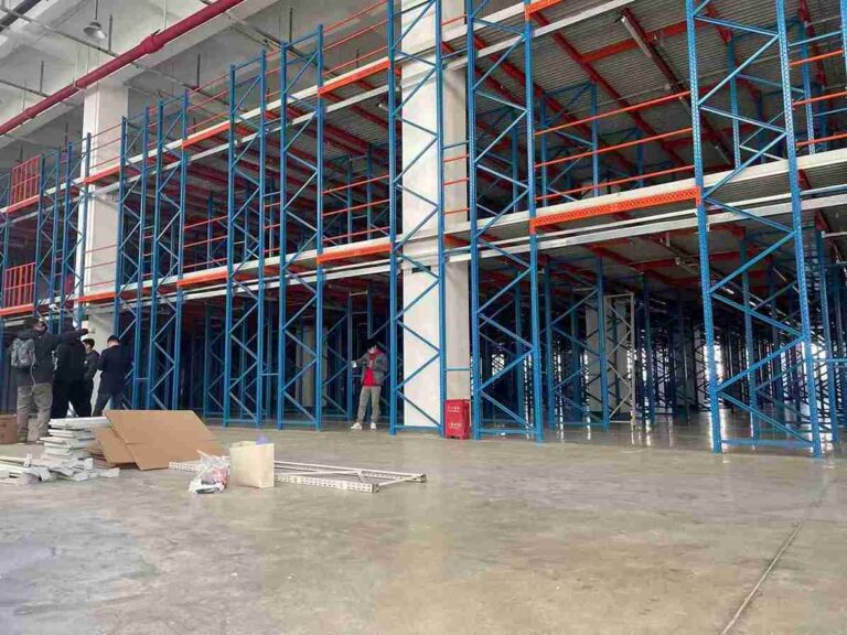 modular platform system for automated warehouses with AGV compatibility