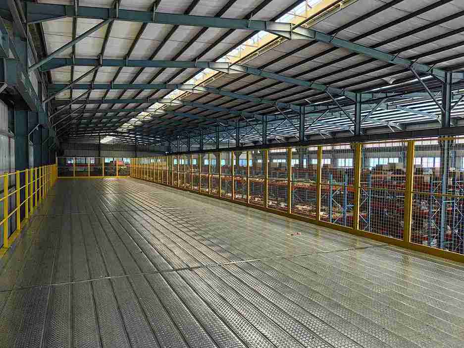 3D modular platform CAD drawings shown alongside their real-world AGV system implementation.