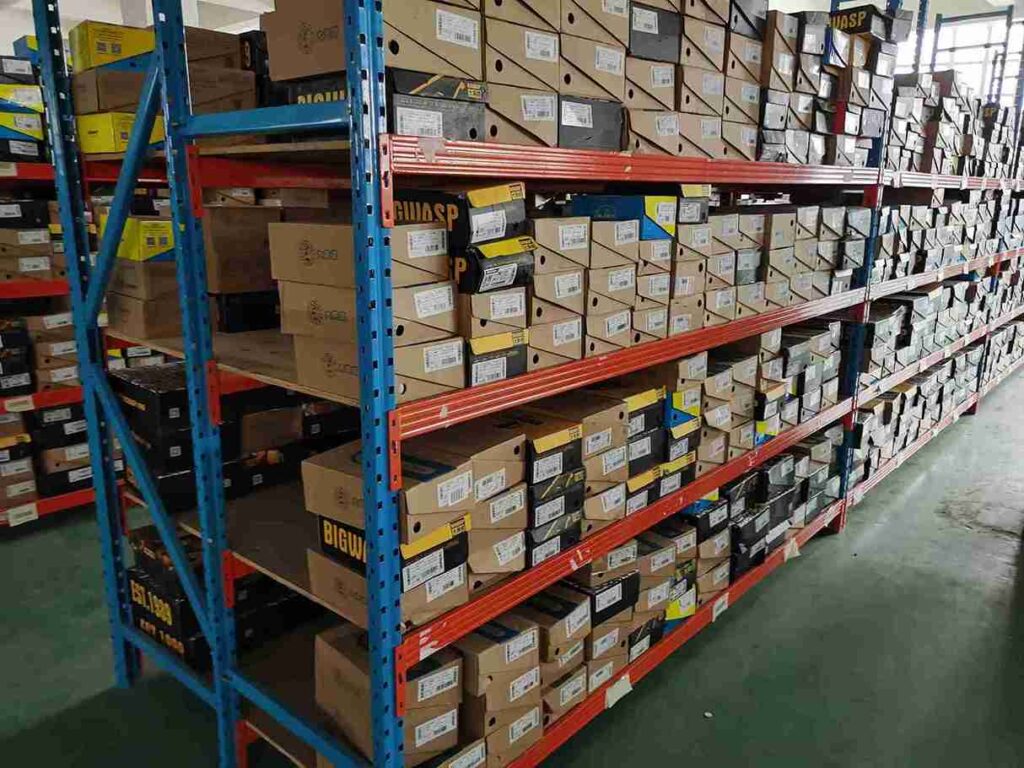 Calculate shelf racking cost per unit based on your specific pallet dimensions and load weight.