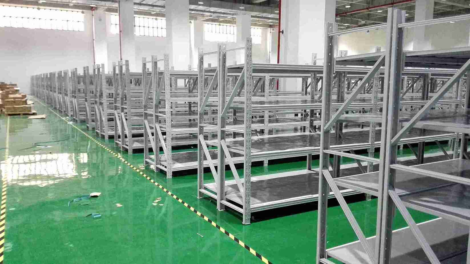 comparison of rusted painted shelving vs durable galvanized shelf racking in humid storage