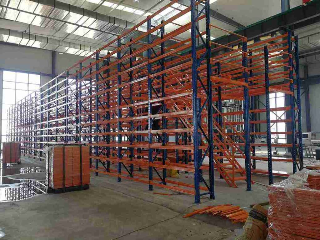 cost savings infographic for multi-tier mezzanine racking vs relocation