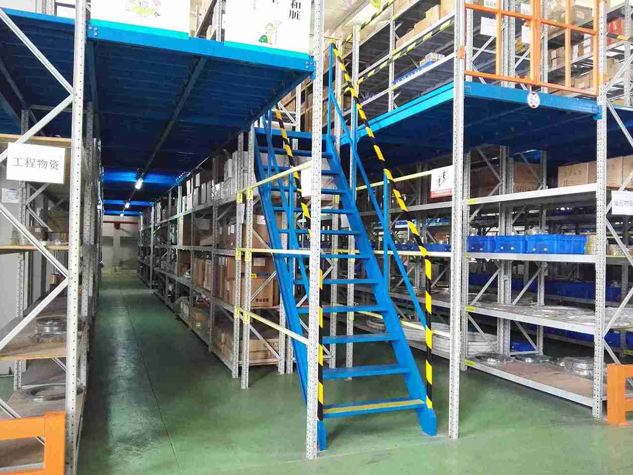 engineered and certified safety for multi-tier mezzanine racking