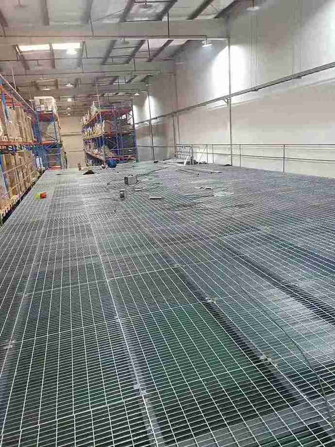 modular platform flooring options for maximizing warehouse cubic storage space