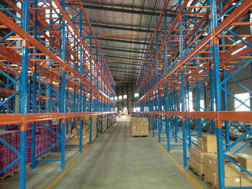 Automation Longspan Shelving deployed in Middle Eastern pharmaceutical warehouse with AGV fleet SAP integration achieving 99.8 percent inventory accuracy