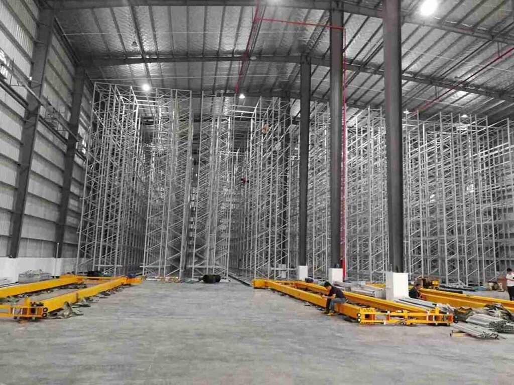 High-Bay ASRS ROI dashboard Nairobi 53 percent cost reduction 18 month payback