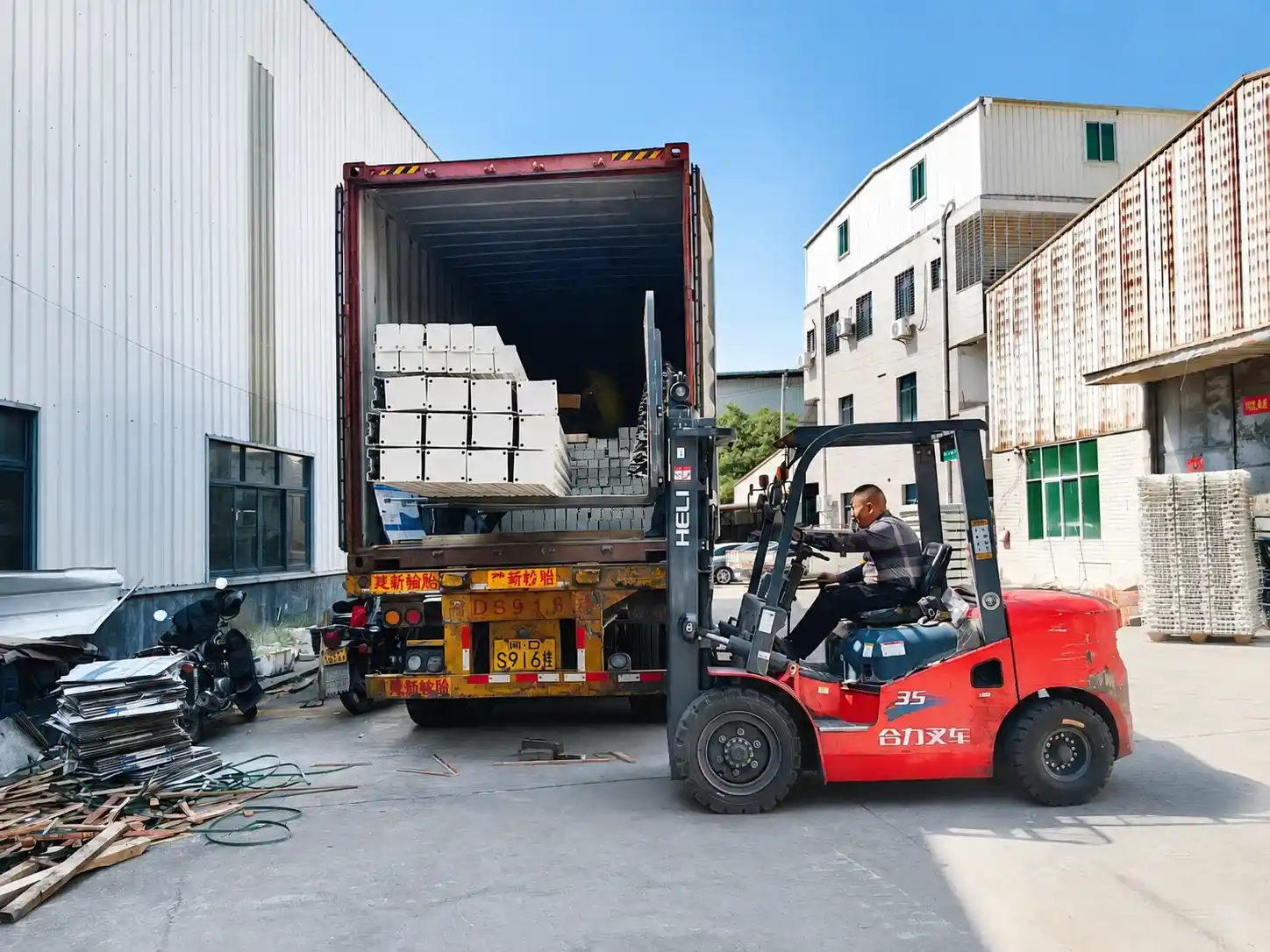 Container loading