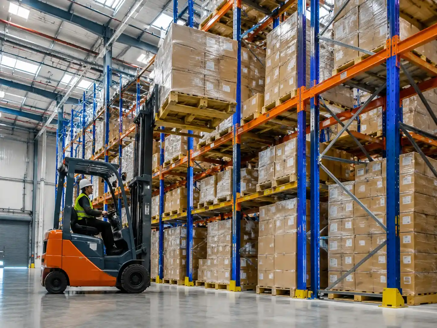 Pallet Racking Manufacturer Selective Pallet Racking System Forklift Cargo Handling