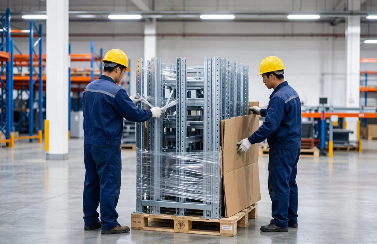 Stretch film packing
