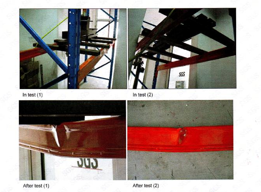 Structural Test Setup For Racking Design Capacity Validation According To Section 8 Requirements