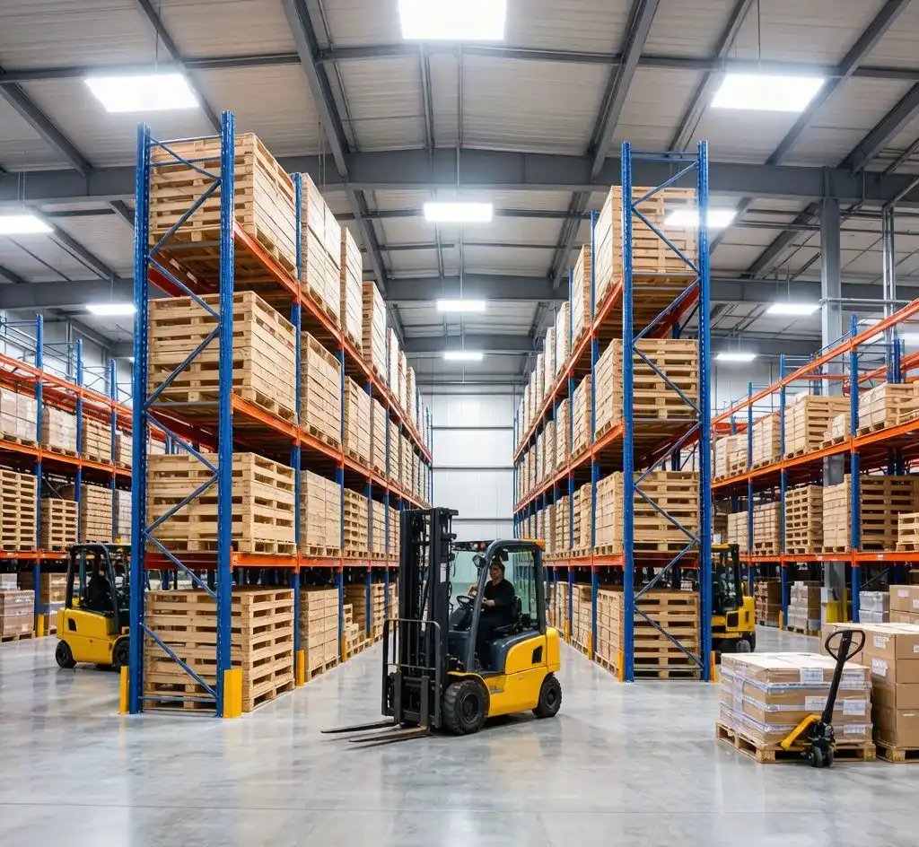 Warehouse racking installation completed during live operation with no shutdown at Geely Racks project