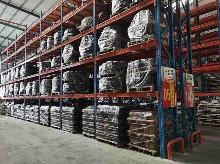 Metal Light Duty Racking Load Test With Uniform Weights On Each Shelf Level