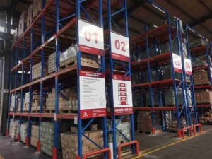 Pallet Load Rating Diagram For Industrial Racks With Unit Load And Load Plaque Safety Information